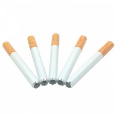 Металлическая курительная трубка в форме сигареты